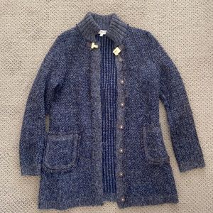 Tory Burch button down sweater jacket